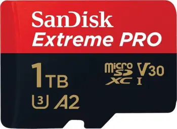 Kartë memorie SanDisk Extreme PRO microSDXC, 1TB, e zezë