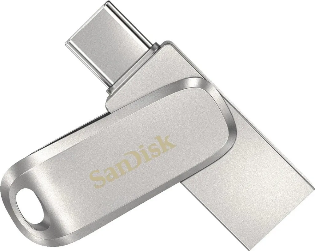 USB SanDisk Ultra Dual Drive Luxe, 128GB, USB-C/A, i zi - 1