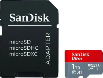 Kartë memorie SanDisk Ultra microSDXC, 1TB, 150MB/s, C10, U1, A1