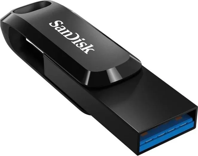 USB Sandisk Ultra Dual, 32GB, type-C, e zezë - 3