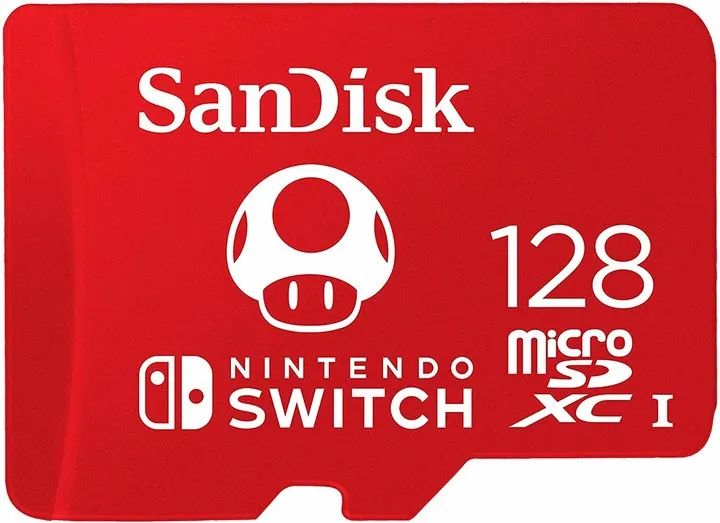 Kartë memorie Sandisk Micro SDXC për Nintendo Switch, 128GB - 1