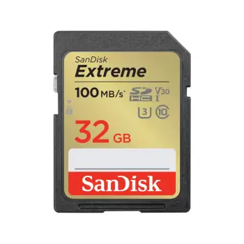 Kartë e memories SanDisk Extreme, SDXC, 32 GB, Class 10