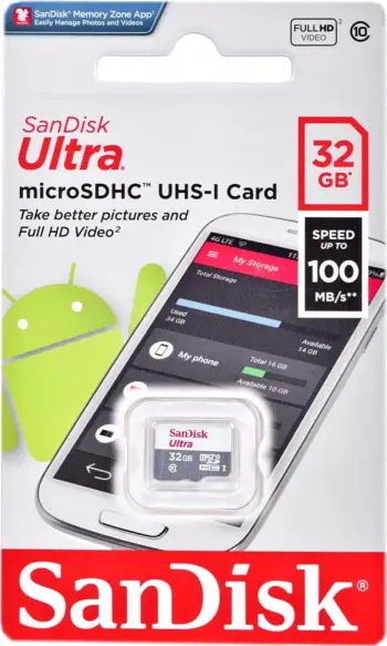 Kartë e memories SanDisk Ultra, MicroSDHC, 32 GB, Class 10