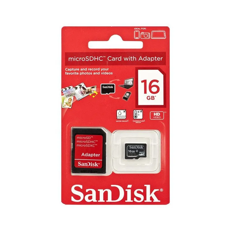 Kartë e memories SanDisk SDSDQM-016G-B35, MicroSDHC, 16 GB - 3