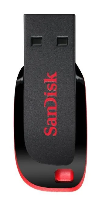 USB SanDisk Cruzer Blade, 128 GB, USB Type-A - 2
