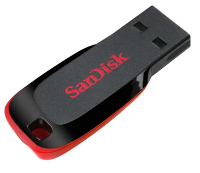 USB SanDisk Cruzer Blade, 64 GB, USB Type-A - 7