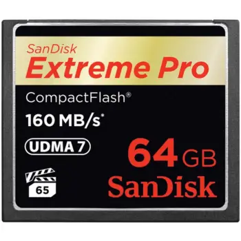 Kartë memorie CompactFlash SanDisk Extreme Pro 64GB, 160MB/s