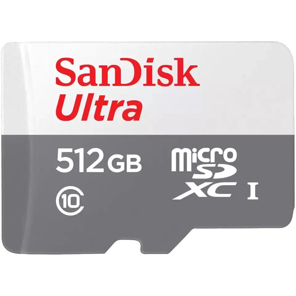 Kartë memorje SanDisk Ultra microSDXC, 512GB, Class 10 UHS-I - 1