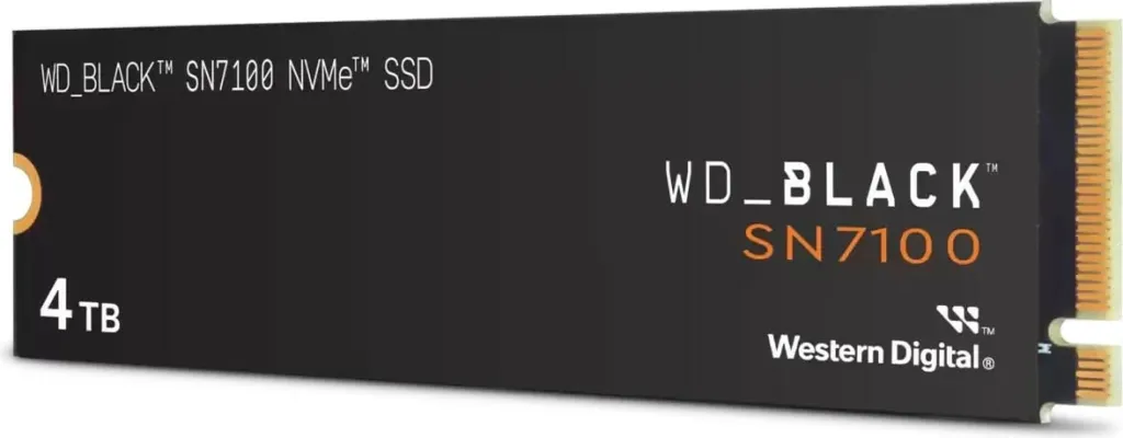 SSD M.2 Sandisk WD Black SN7100 4TB NVMe PCIe 4.0 - 1