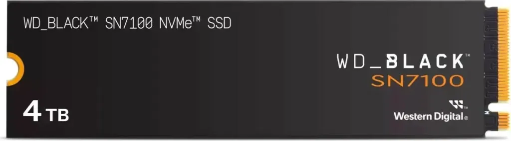 SSD M.2 Sandisk WD Black SN7100 4TB NVMe PCIe 4.0 - 2