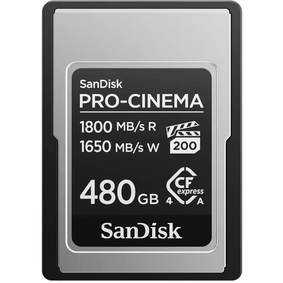 Kartë Memorie SD CARD PRO-CINEMA CFexpress Type A 480GB - 1