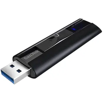 USB SanDisk Extreme PRO, 512 GB, USB Type-A, 3.2 Gen 1, e zezë