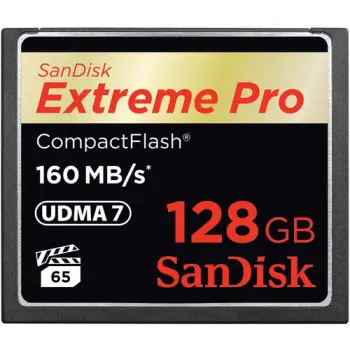 Kartelë CompactFlash SanDisk Extreme Pro 128GB, 160MB/s