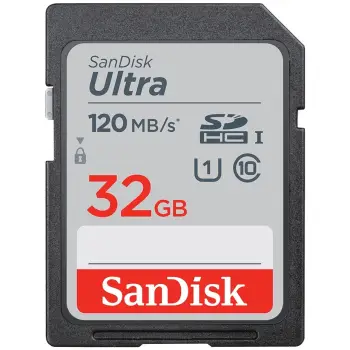 Kartelë memorie Sandisk Ultra 32GB SDHC 120MB/s