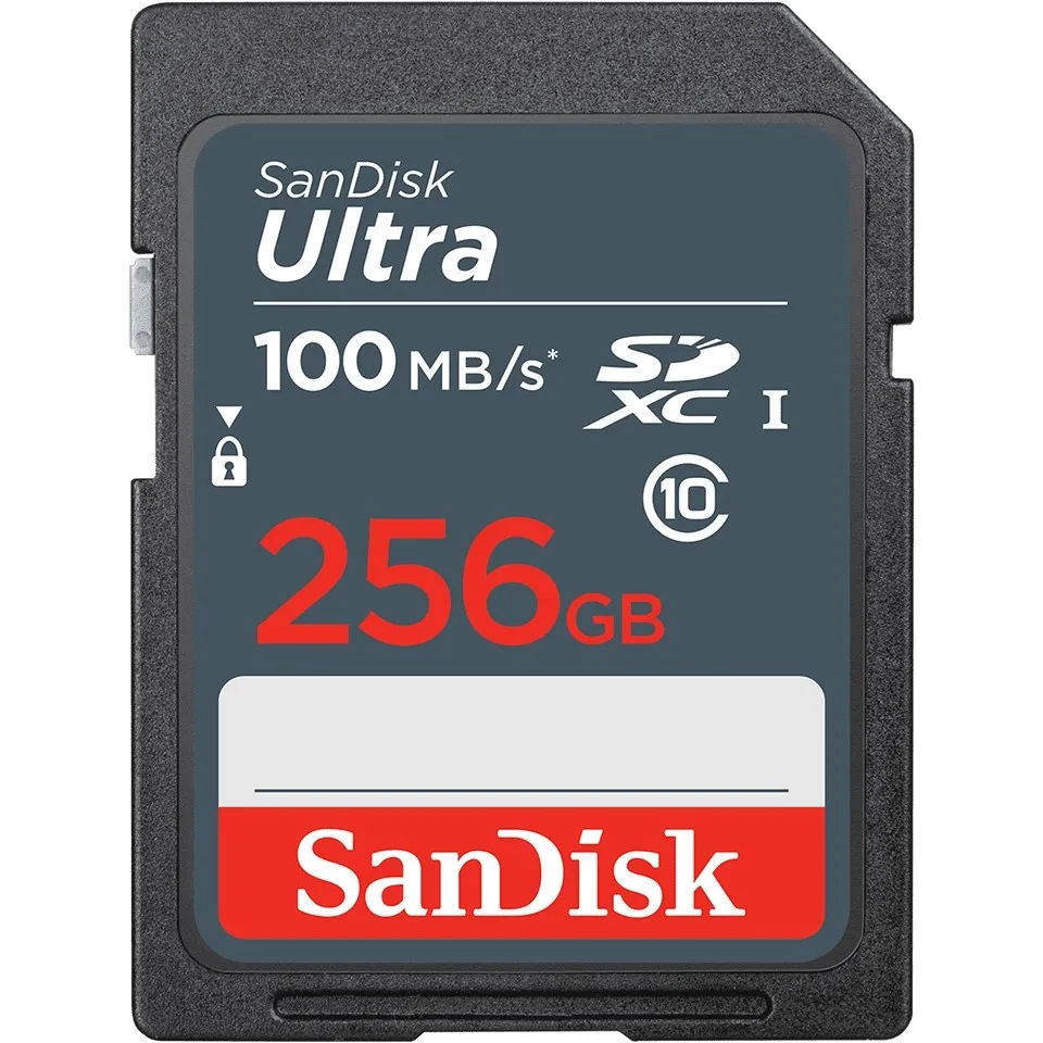 Kartelë SD Sandisk Ultra 256GB, 100MB/s - 1