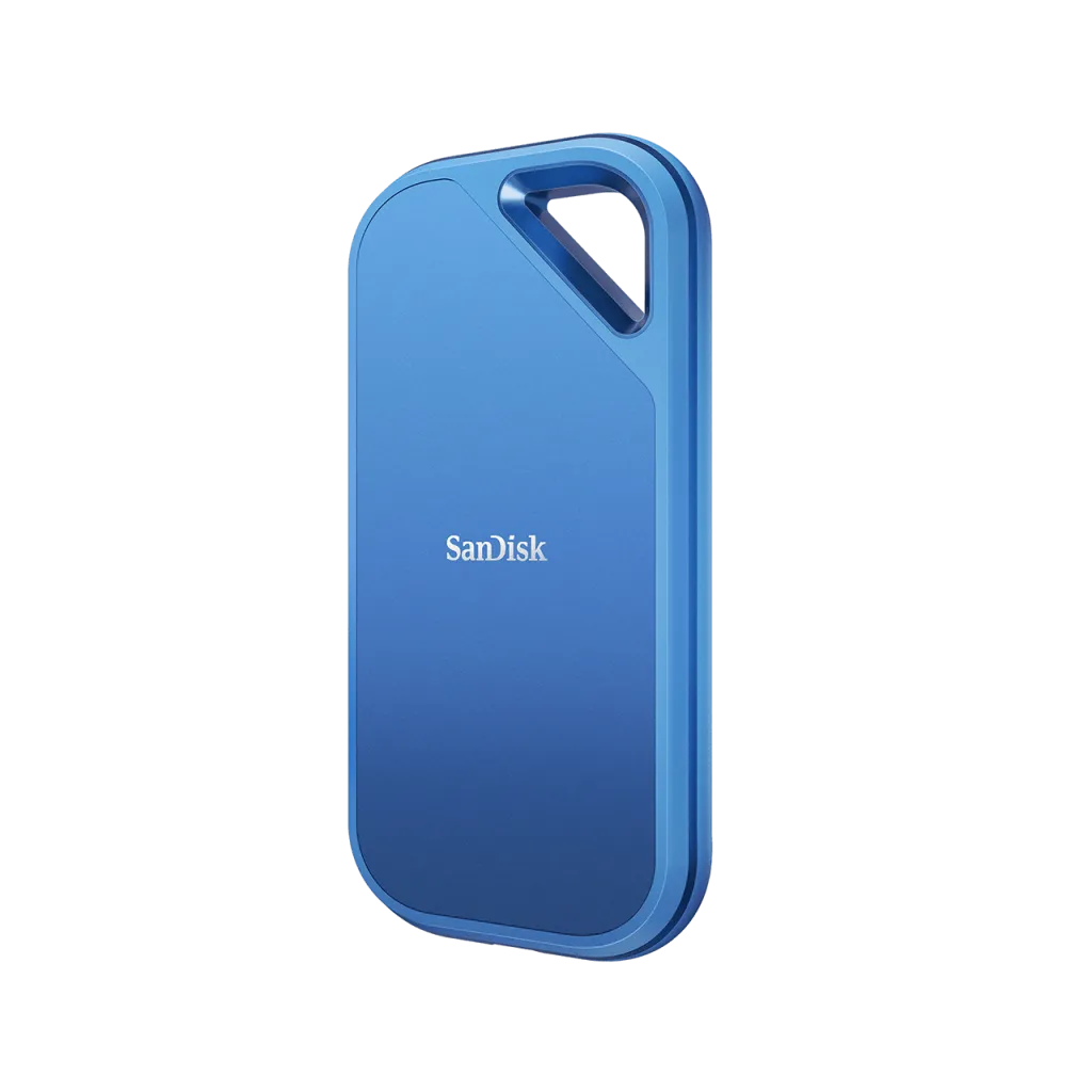 SSD portabël Sandisk Creator Pro 4TB, NVMe, USB Type-C, blu - 1