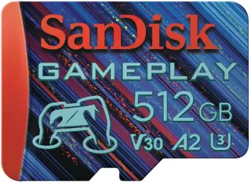 microSD kartelë SanDisk GamePlay 512GB UHS-I U3 V30 A2