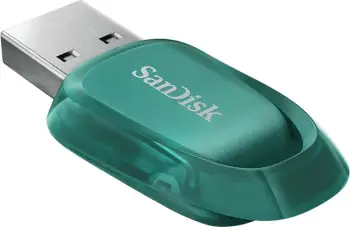 USB SanDisk Ultra Eco, 128GB, USB 3.2, e gjelbër