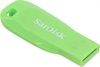 USB stick Sandisk Cruzer Blade 32GB electric green