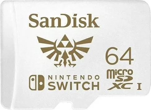 Kartelë memorie Sandisk microSDXC 64GB për Nintendo Switch, e gjelbër - 1