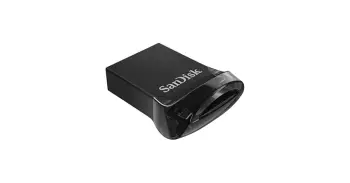 USB flash SanDisk Ultra Fit 32GB, USB 3.2, 130MB/s, i zi, 3 copë