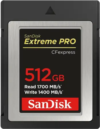 Kartelë e memories SanDisk Extreme Pro CFexpress, 512 GB