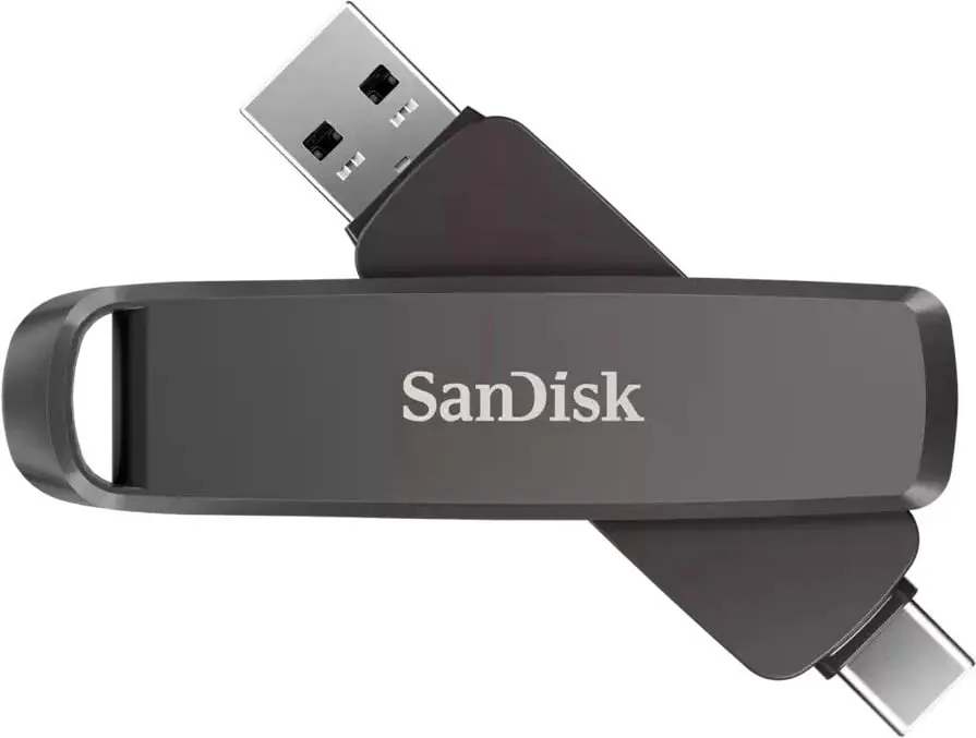 USB stick Sandisk Extreme Pro 1TB, swivel, USB 3.2, i zi - 1