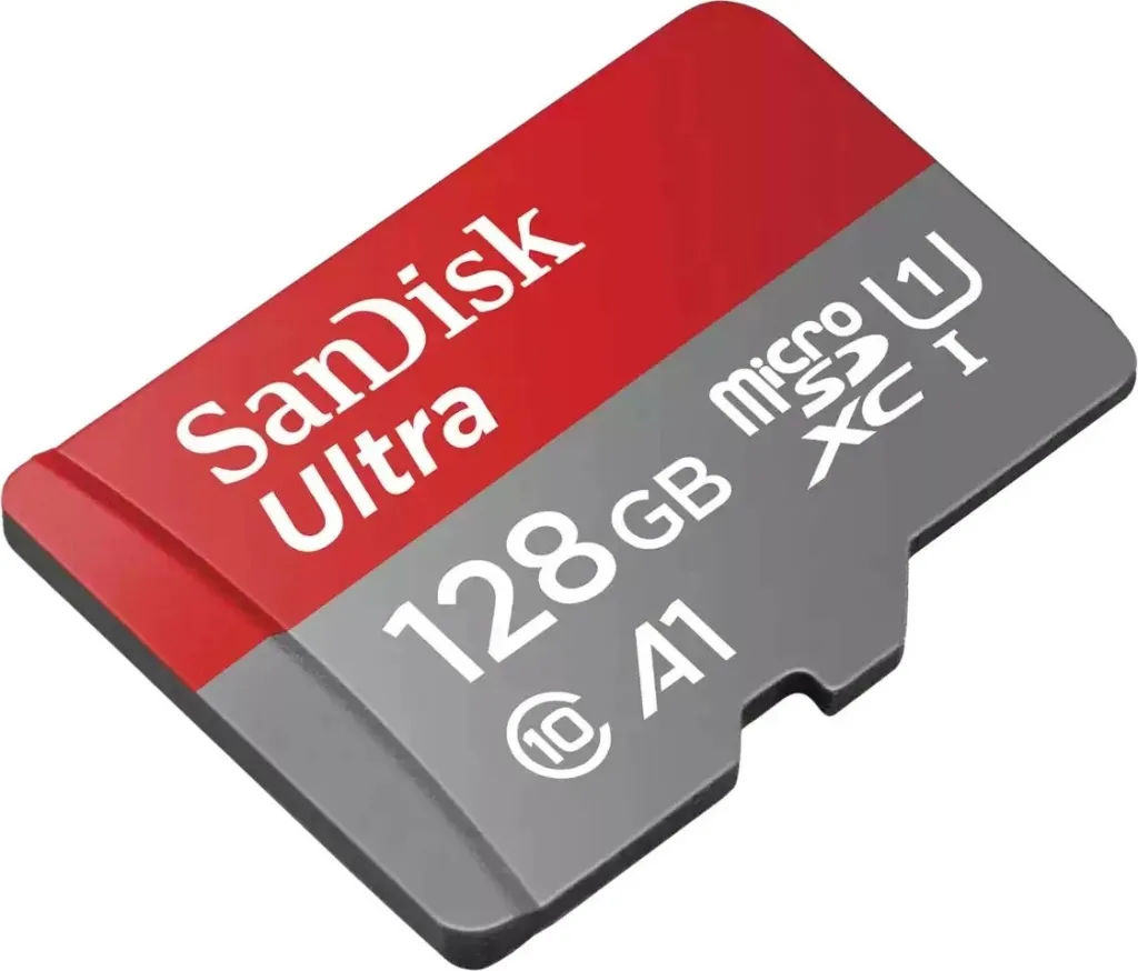 Kartelë memorie SanDisk Ultra 128GB microSDXC 140MB/s me adapter - 2