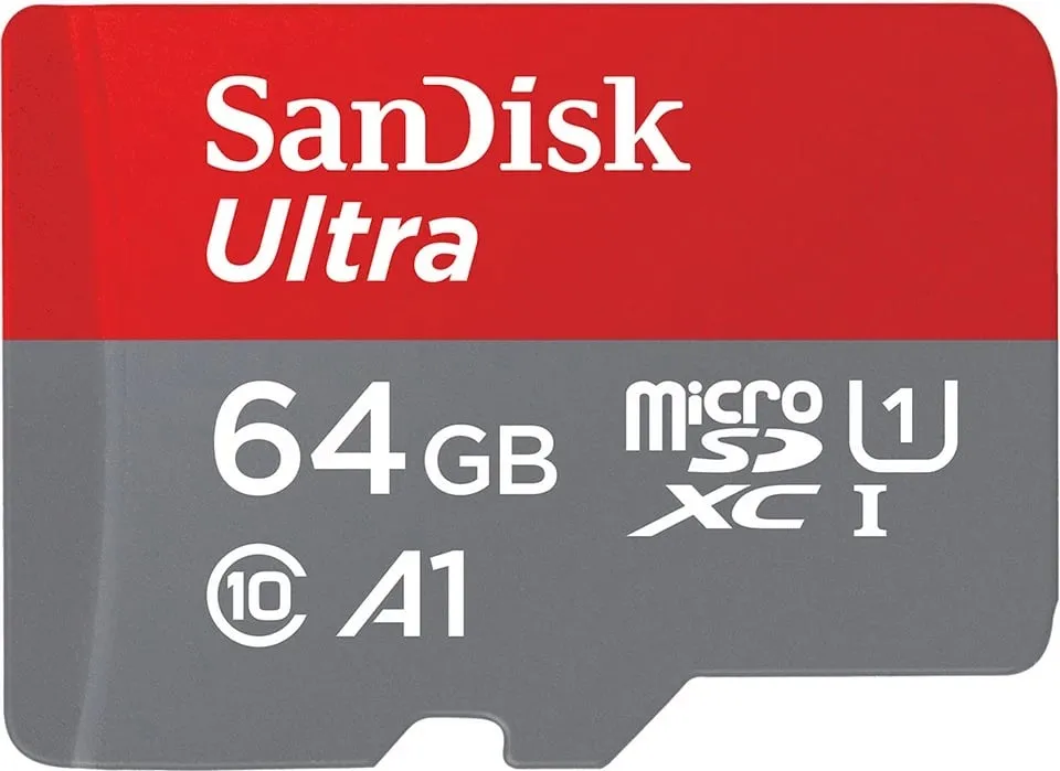 Kartelë memorie Sandisk Ultra microSDXC 64GB me adapter - 1