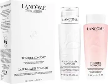 Set Lancôme Confort Cleansing Duo, Pastrues Lait Galatée Confort, 400ml + Tonik Confort, 400ml