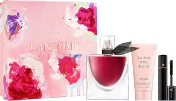 Set Eau de Parfum për femra Lancome La Vie Est Belle L'Elixir, 50ml + balsam trupi 50ml + maskarë 2ml
