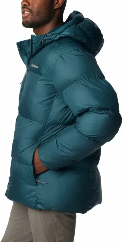Xhaketë dimërore Columbia Puffect Hooded Jacket M, Thermarator, rezistente ndaj ujit, blu navy - 3
