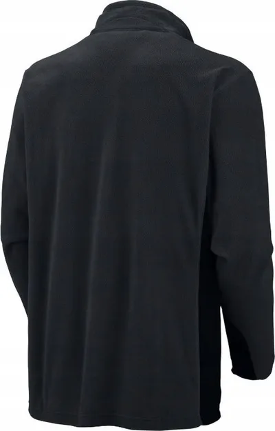 Bluzë fleece Columbia Klamath Range II Half Zip, për meshkuj, poliestër, e zezë - 2
