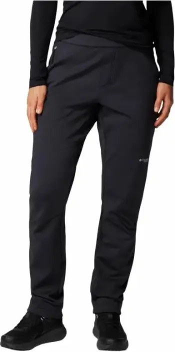 Pantallona Columbia Vest Canyon High-Rise Softshell W, për femra, softshell, të zeza