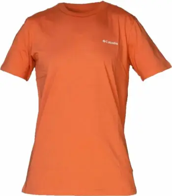 Bluzë Columbia Rapid Ridge Back Graphic Tee II M, pambuk poliester, për meshkuj, portokalli