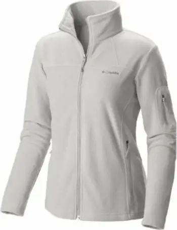 Xhaketë fleece Columbia Fast Trek II W 1465351, poliestër, me zinxhir, gri