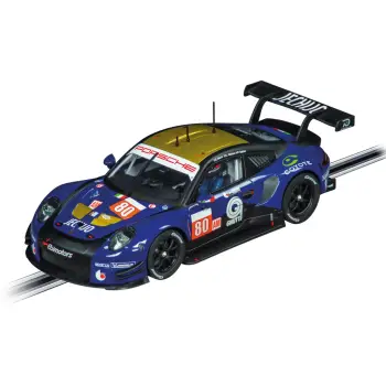 Makina drift Carrera Porsche 911 RSR "Ebimotors, No.80", elektrike, 1:24, ngjyrë zezë dhe kaltër