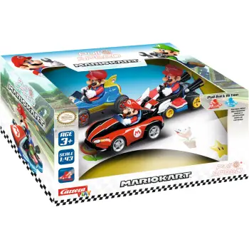 Set automjetesh Carrera 15813016, Mario Kart, shumëngjyrësh