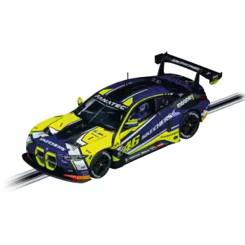 Makine drift Carrera BMW M4 GT3 Valentino Rossi No.46, 1:24, elektrike, zi/blu/verdhë