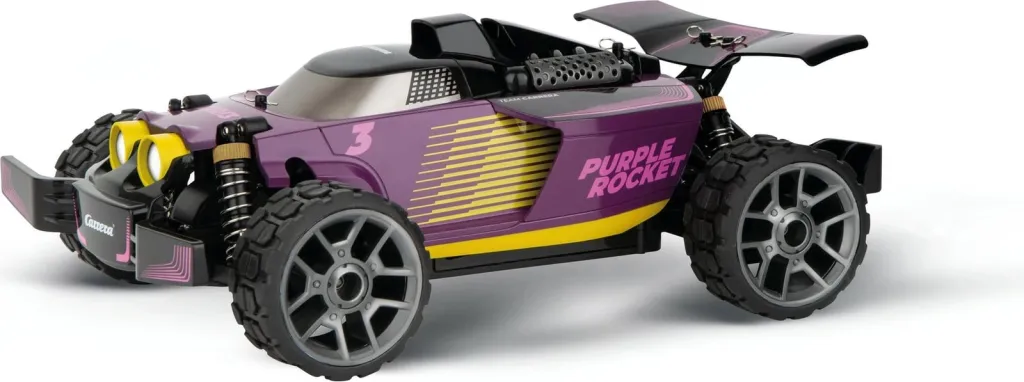 Buggy Carrera Purple Rocket RC, 2.4GHz, elektrik, vjollcë - 1