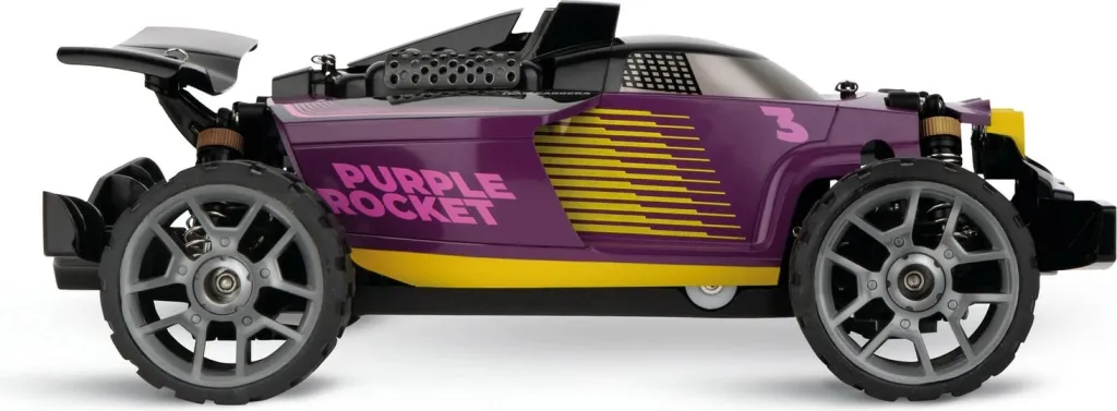 Buggy Carrera Purple Rocket RC, 2.4GHz, elektrik, vjollcë - 4