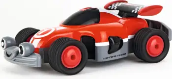 Makinë garash me telekomandë Carrera First RC Racer, 2.4GHz, 26cm, e kuqe e bardhë