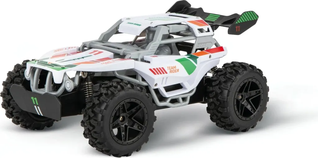 Makine lodër Carrera RC Team Rider, buggy, 2.4GHz, elektrike, bardhë - 1