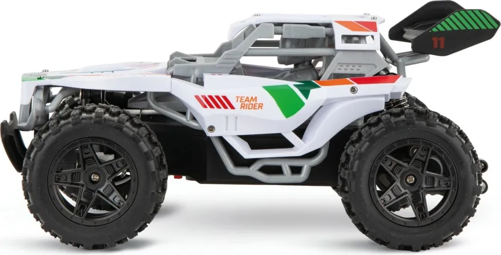 Makine lodër Carrera RC Team Rider, buggy, 2.4GHz, elektrike, bardhë - 3