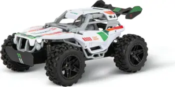 Makine lodër Carrera RC Team Rider, buggy, 2.4GHz, elektrike, bardhë