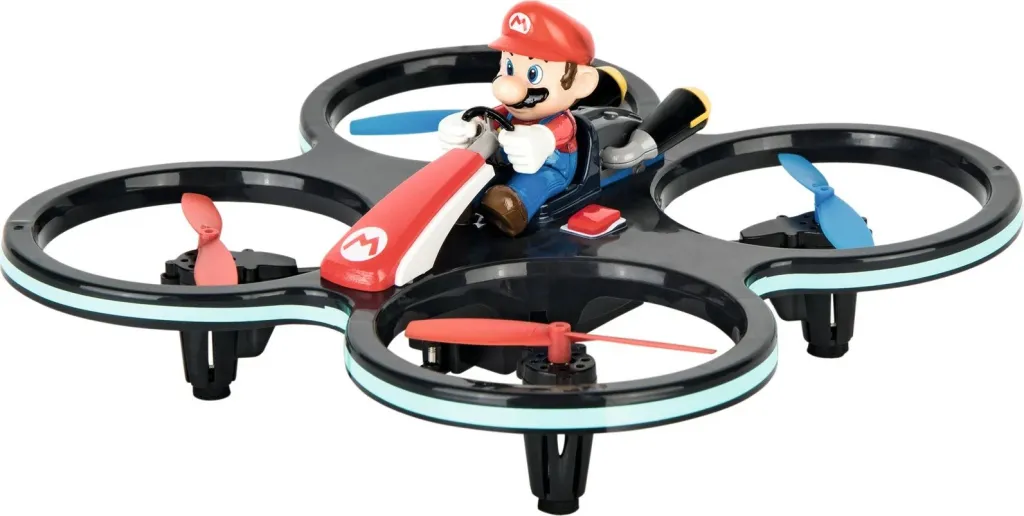 Dron lodër Carrera RC Mini Mario-Copter, 2.4GHz, shumëngjyrësh - 1