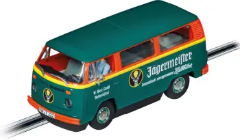 Makine lodër Carrera VW BUS T2b Jägermeister, Digital 132, shumëngjyrëshe