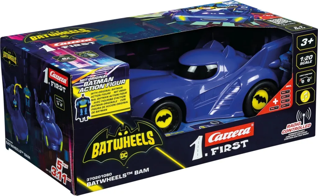 Makine lodër Carrera RC BAM Batwheels, 2.4GHz, 1:20, blu - 4