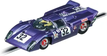 Veture slot Carrera Lola T70 MKIIIb Digital 124, me drita, shumëngjyrëshe