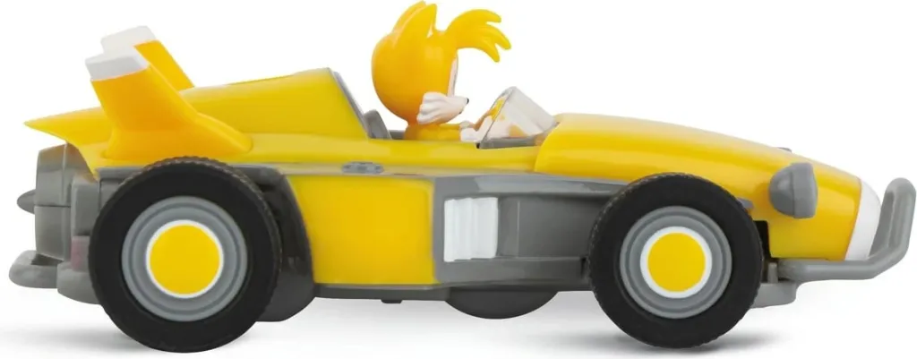 Veture lodër Carrera Mini Racer Team Sonic Racing Tails 1:43, e verdhë - 4